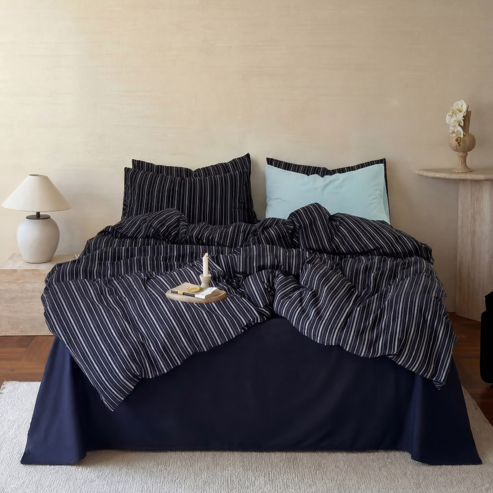 Refreshing Stripe Bedding Set