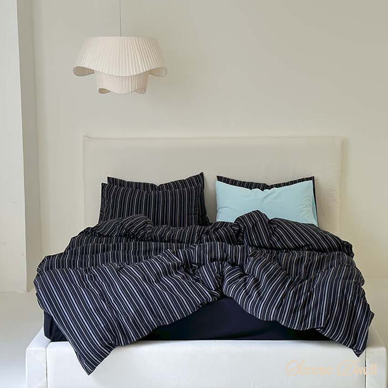 Refreshing Stripe Bedding Set