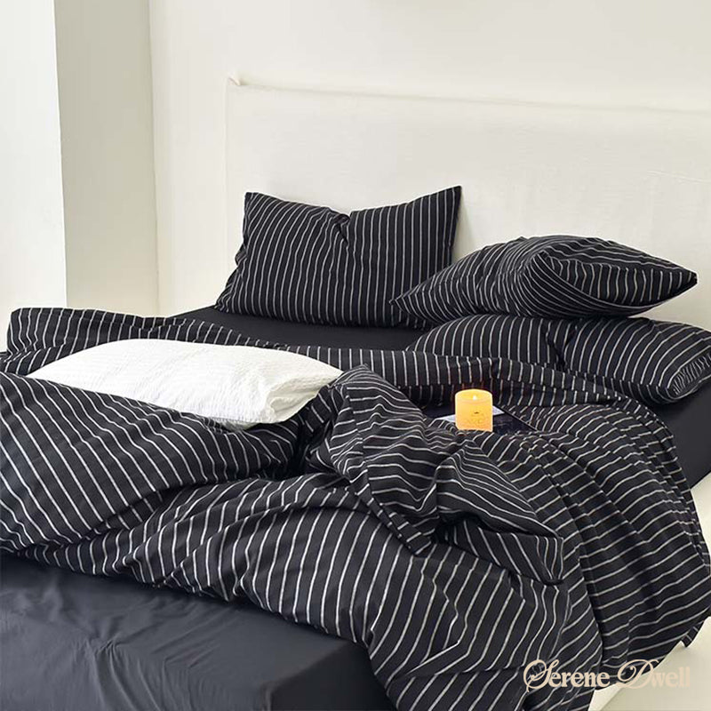 Refreshing Stripe Bedding Set