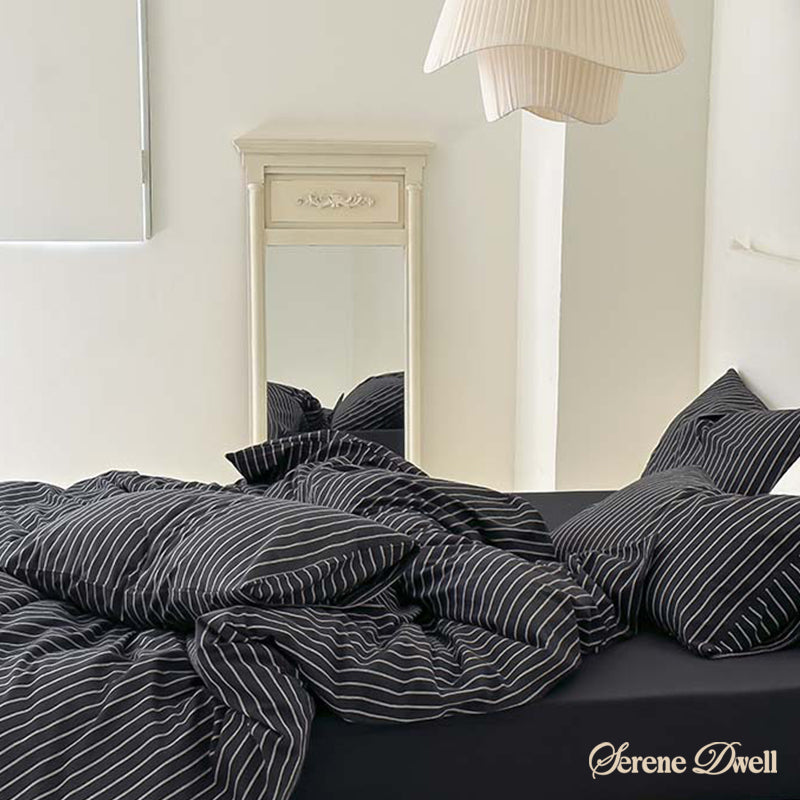 Refreshing Stripe Bedding Set