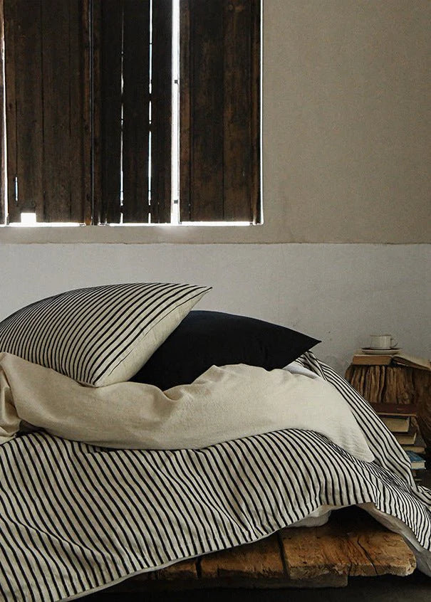 Silas Striped Jacquard Bedding Set