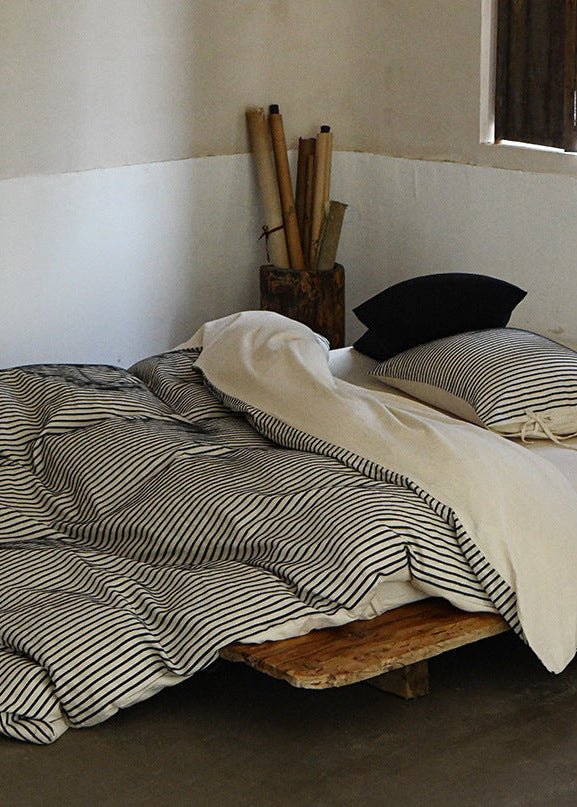 Silas Striped Jacquard Bedding Set