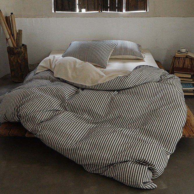 Silas Striped Jacquard Bedding Set