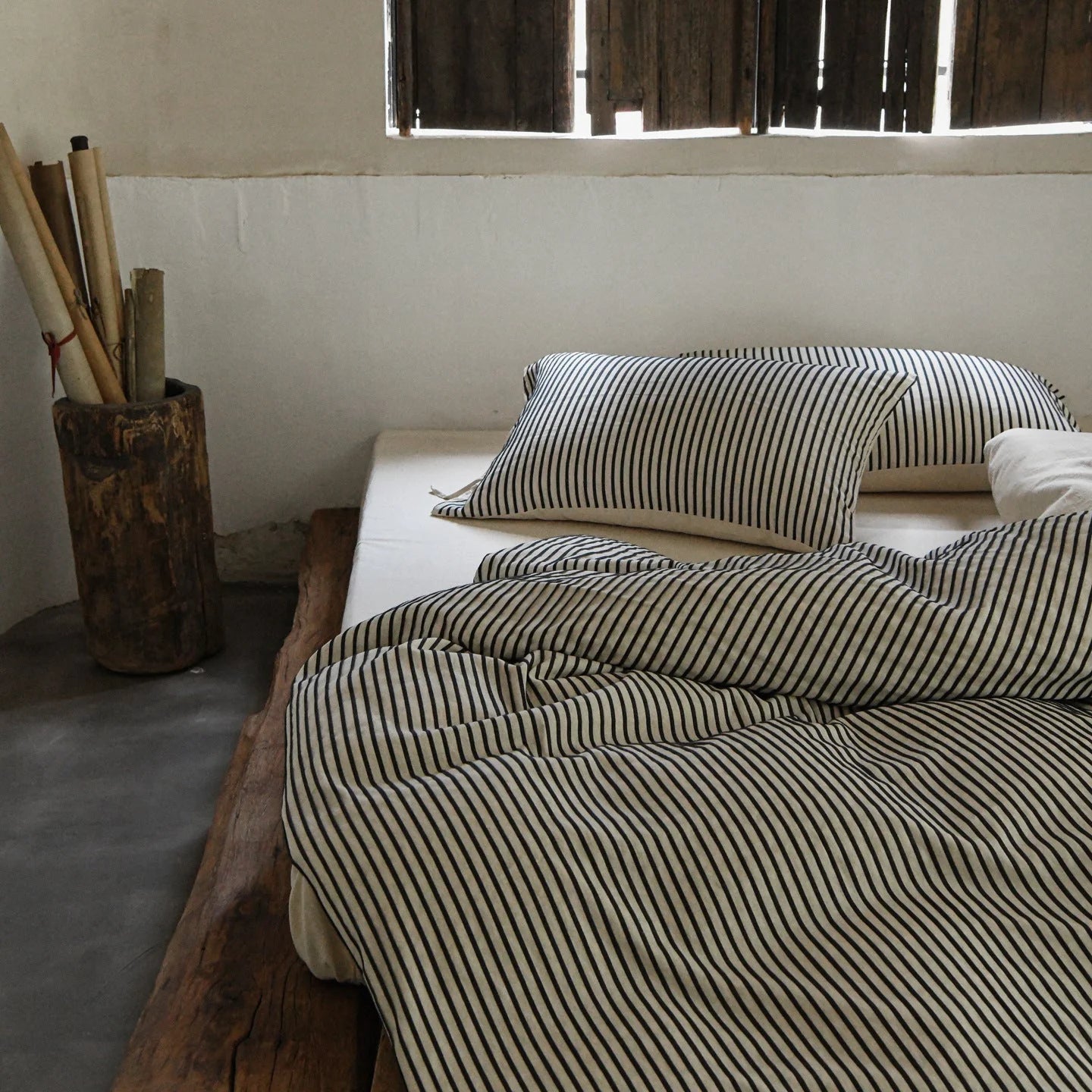 Silas Striped Jacquard Bedding Set