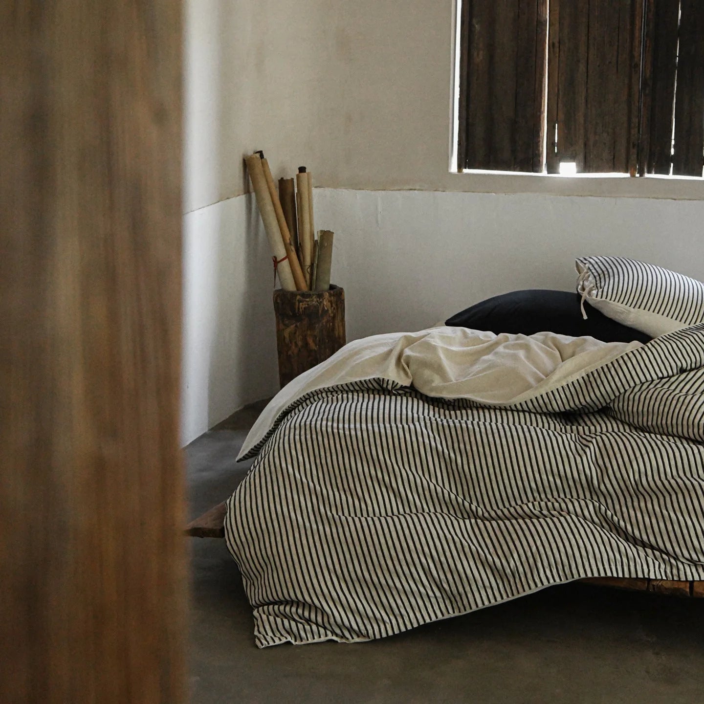 Silas Striped Jacquard Bedding Set