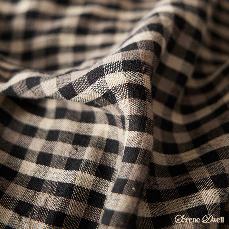 British Vintage Plaid Bedding Set