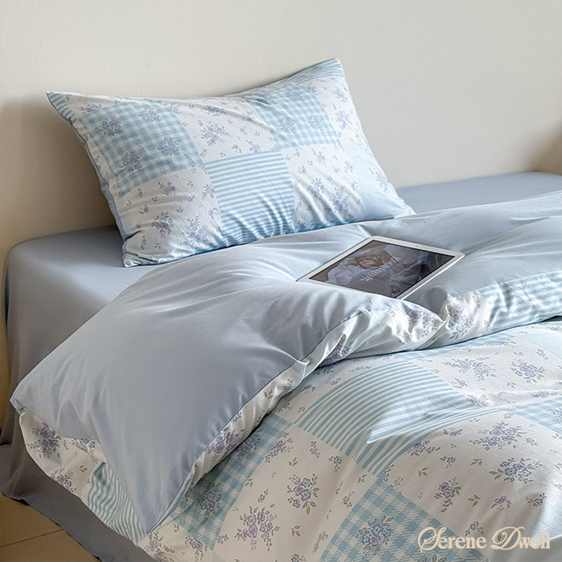 Poppy Patchwork Floral Bedding Set