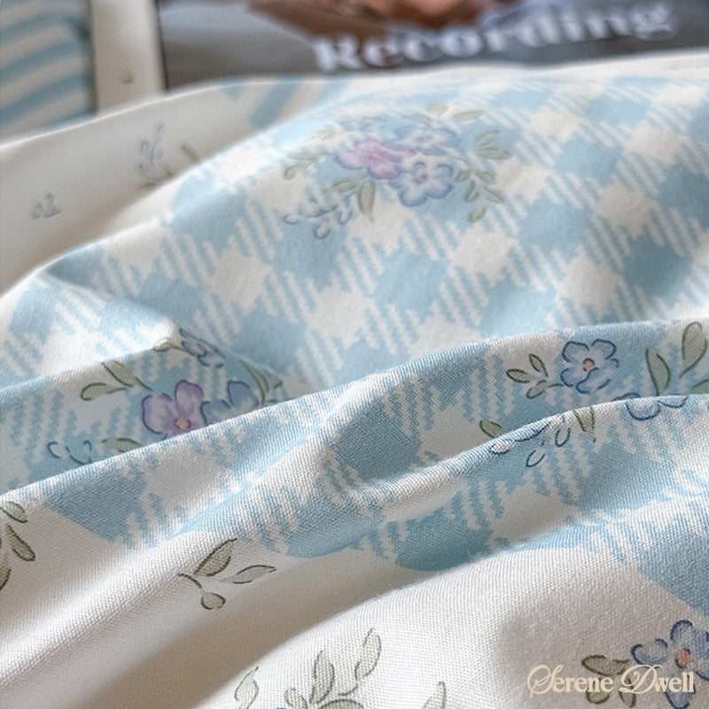 Poppy Patchwork Floral Bedding Set