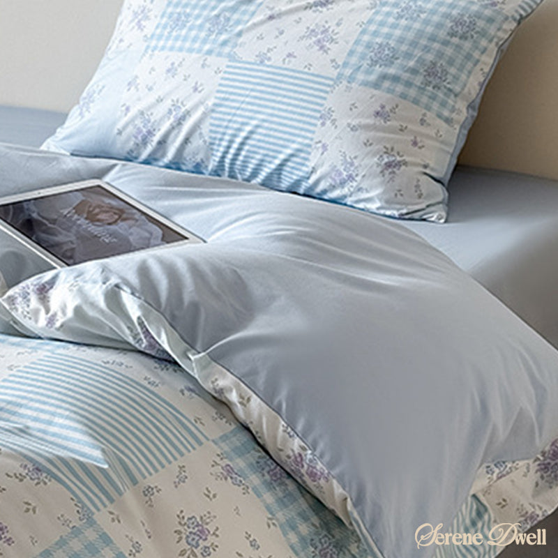 Poppy Patchwork Floral Bedding Set