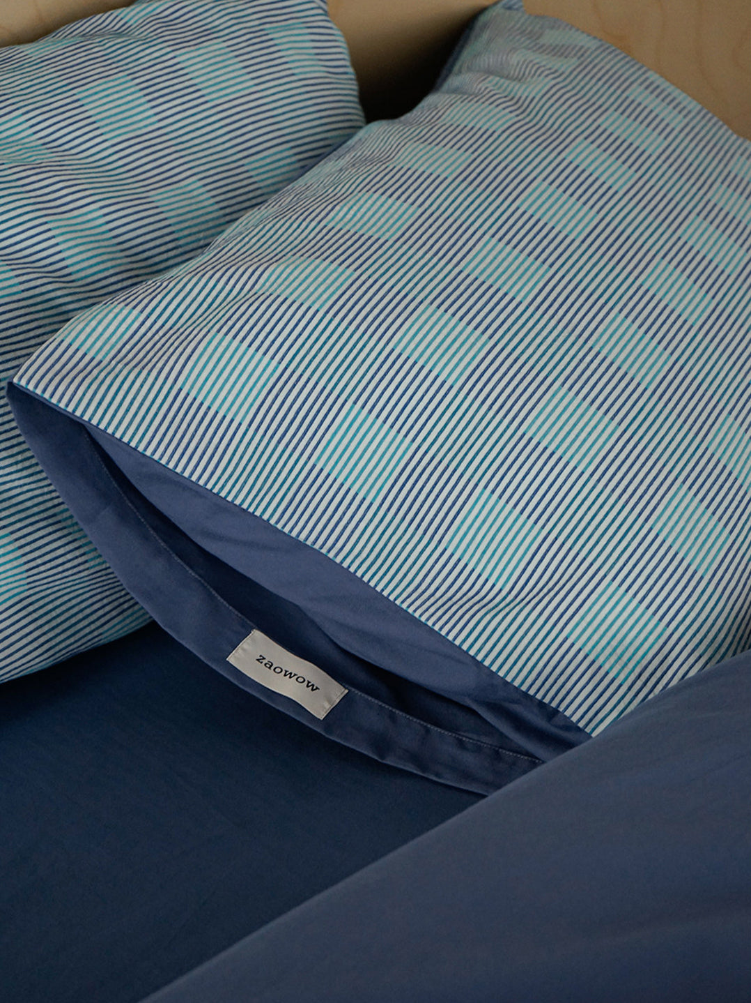 Vintage Jacquard Plaid Cotton Bedding Set