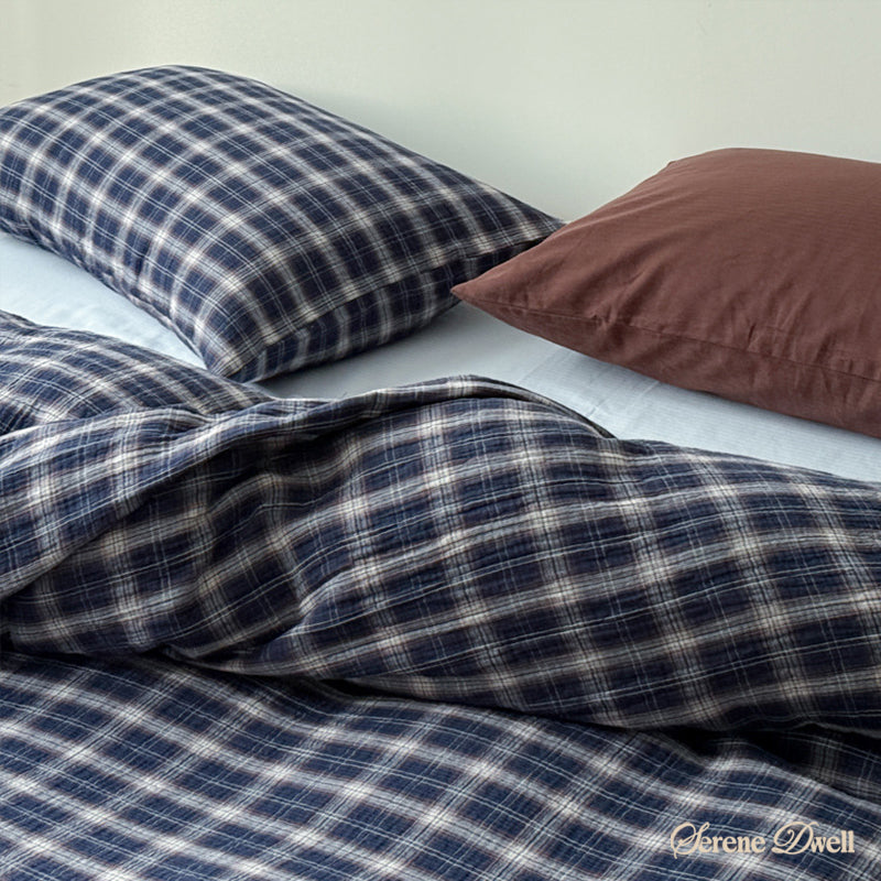 Levi Gingham Bedding Set