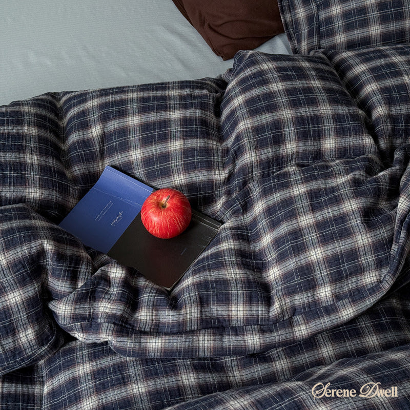 Levi Gingham Bedding Set