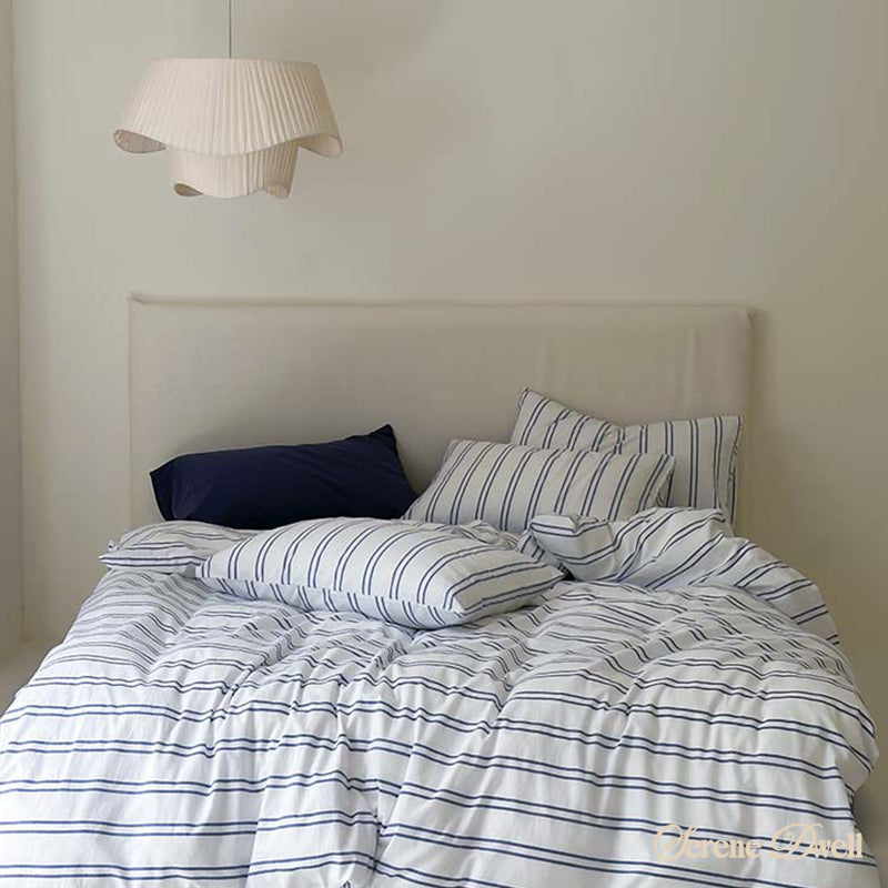 Refreshing Stripe Bedding Set