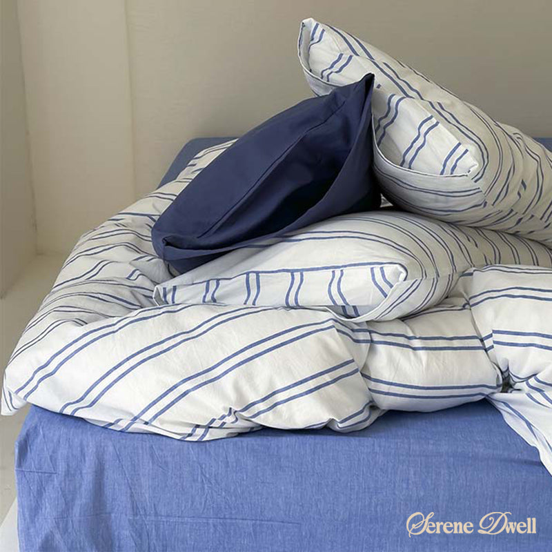 Refreshing Stripe Bedding Set