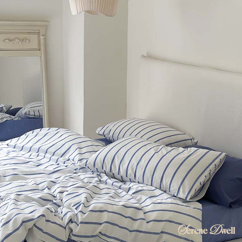 Refreshing Stripe Bedding Set