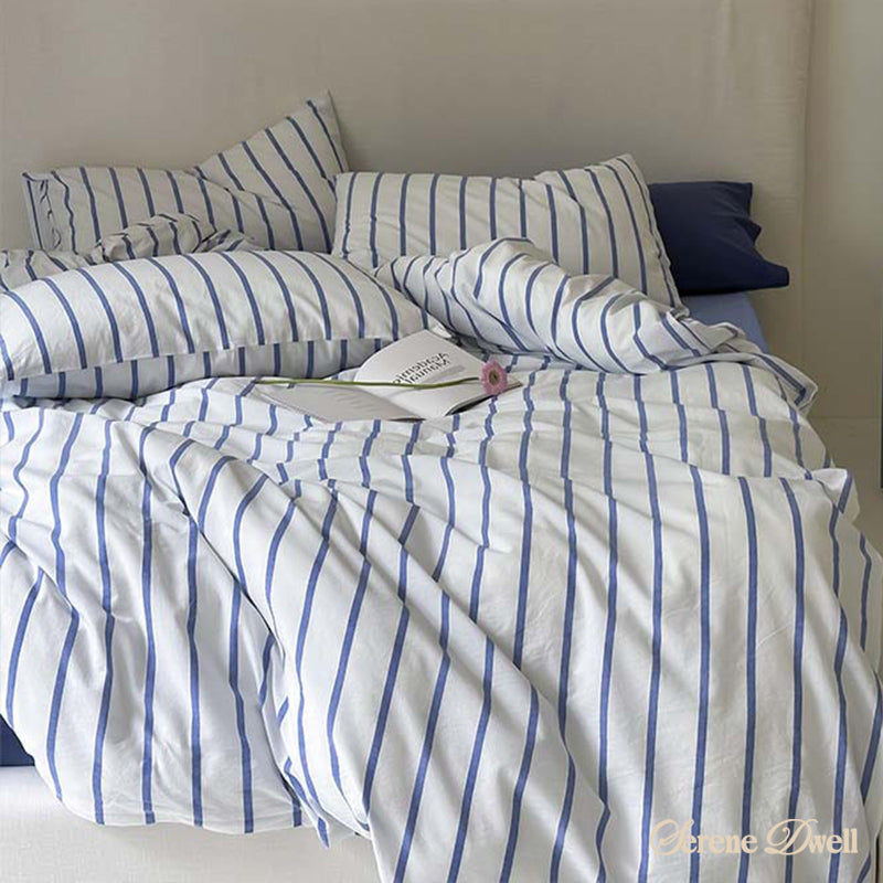 Refreshing Stripe Bedding Set