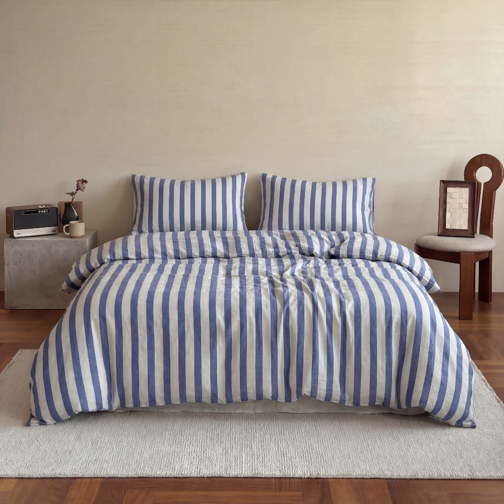Refreshing Stripe Bedding Set