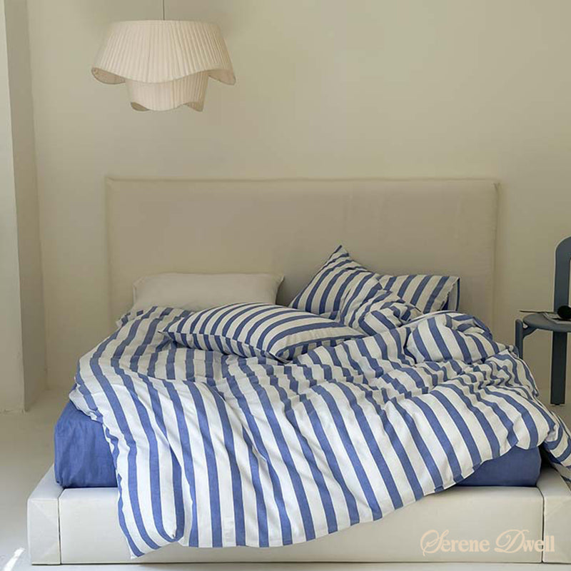 Refreshing Stripe Bedding Set