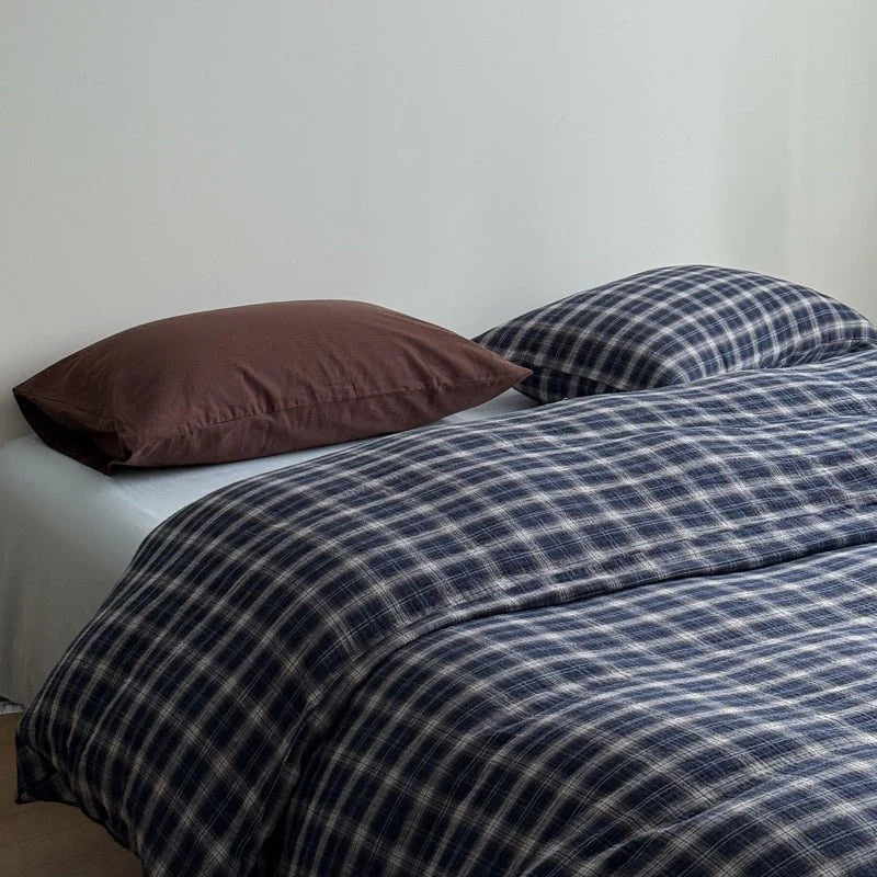 Levi Gingham Bedding Set