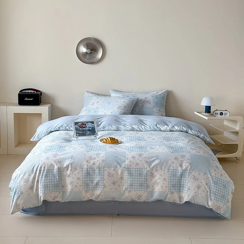 Poppy Patchwork Floral Bedding Set
