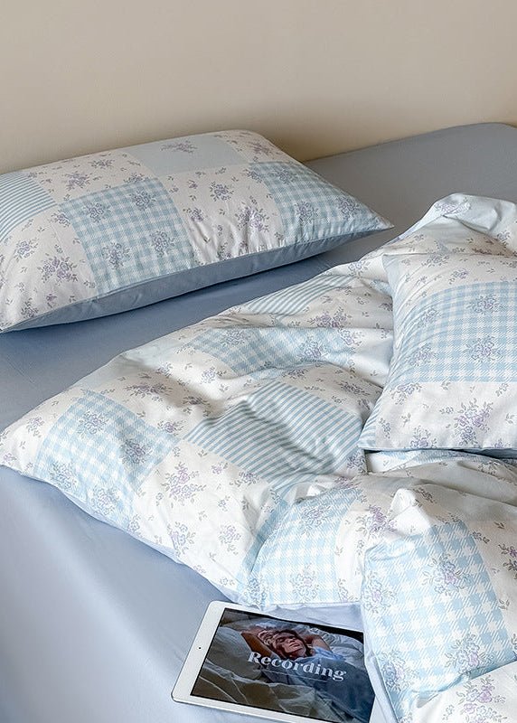 Poppy Patchwork Floral Bedding Set