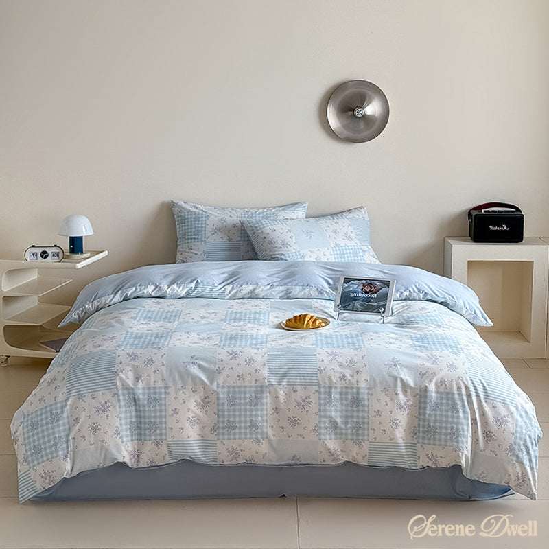 Poppy Patchwork Floral Bedding Set