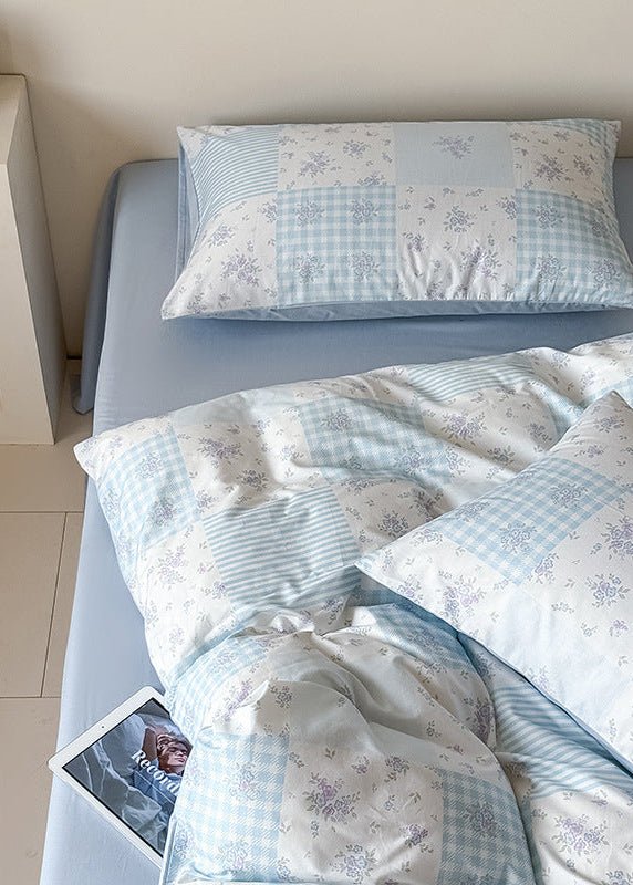 Poppy Patchwork Floral Bedding Set