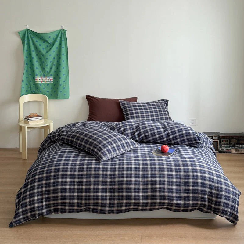 Levi Gingham Bedding Set