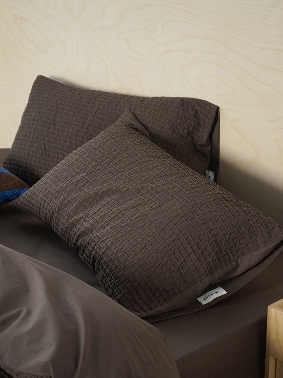 Textured Tuck Stripe Jacquard Bedding Set