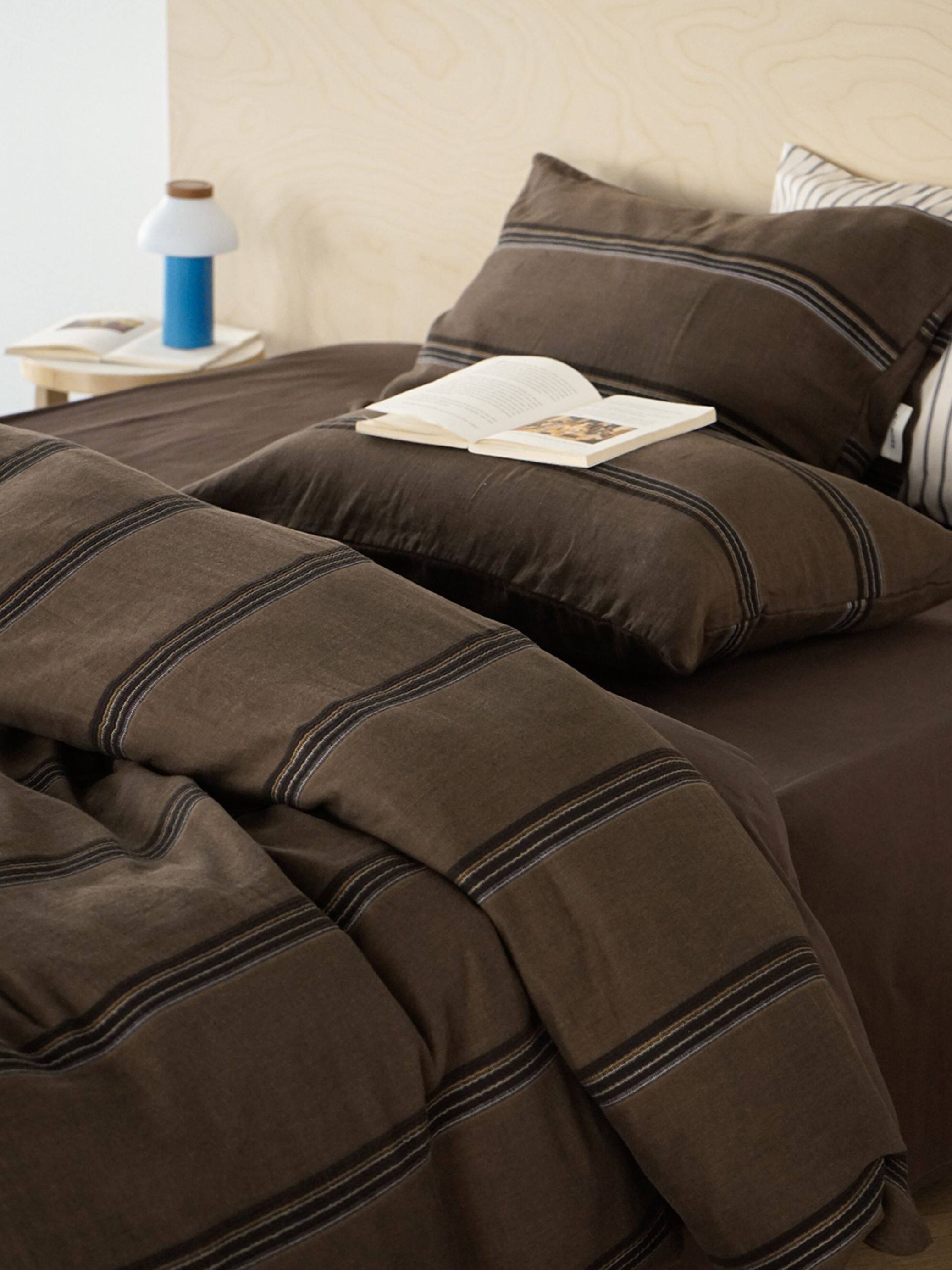 Textured Jacquard Sateen Cotton Bedding Set