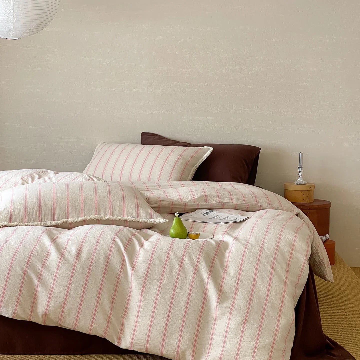 Elina Striped Bedding Set