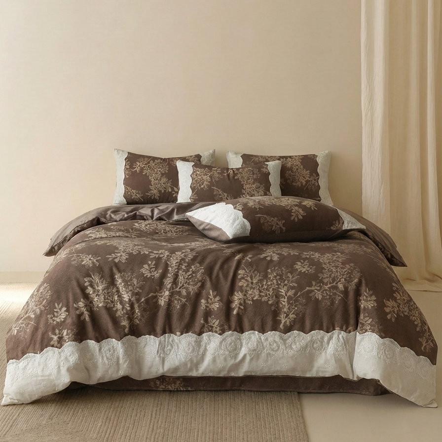 Elowen Plant Floral Bedding Set