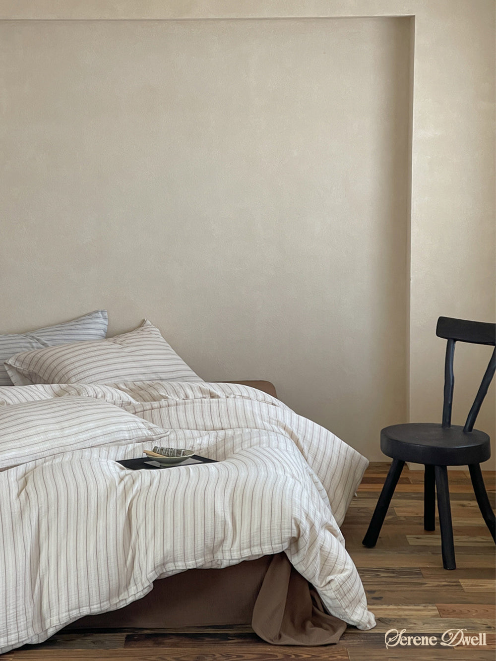Laurel Striped Pastel Bedding Set