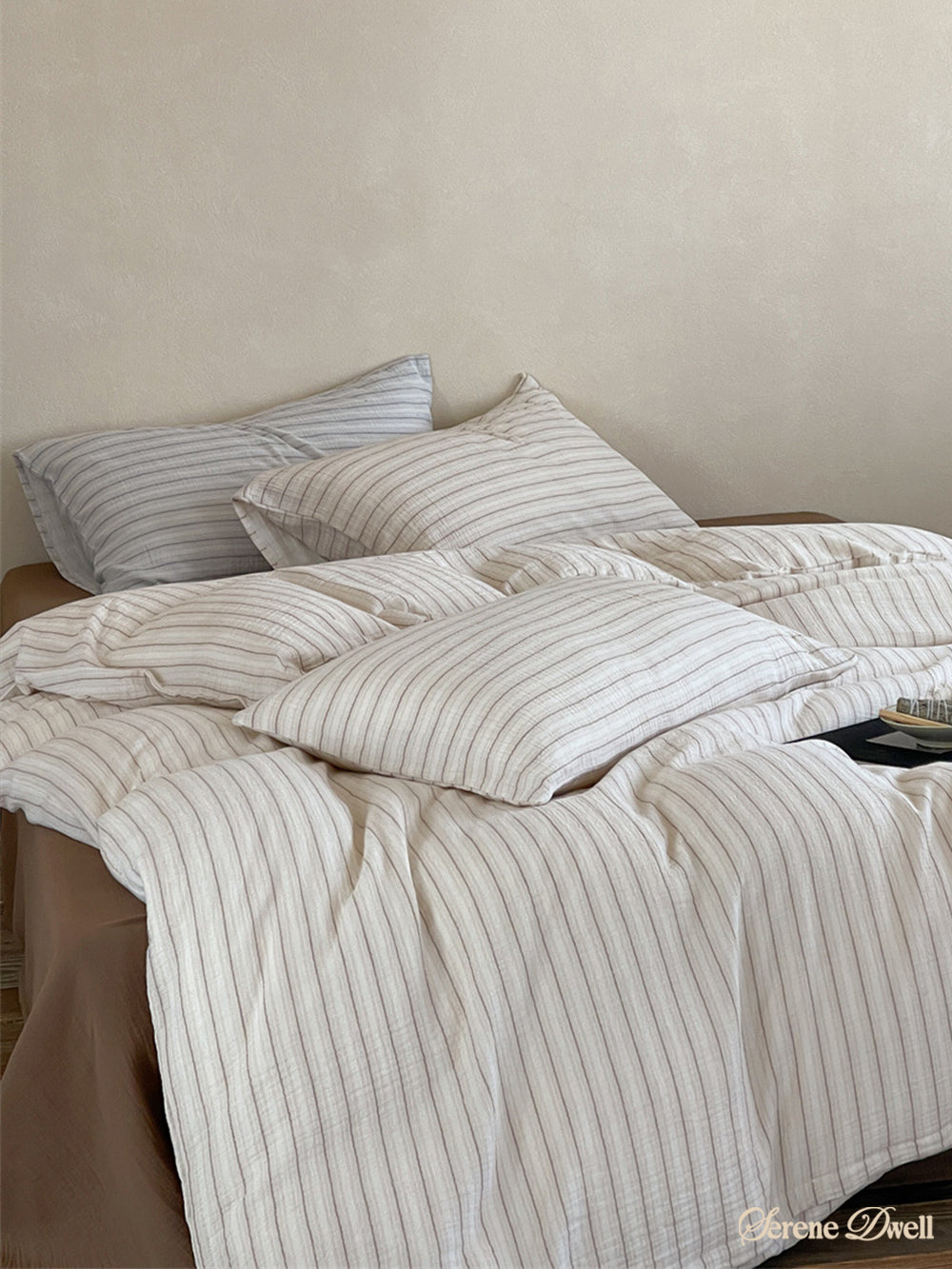 Laurel Striped Pastel Bedding Set