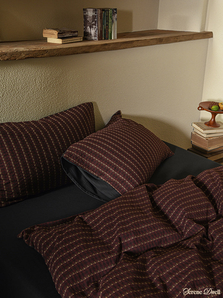 Nathaniel Striped Jacquard Bedding Set