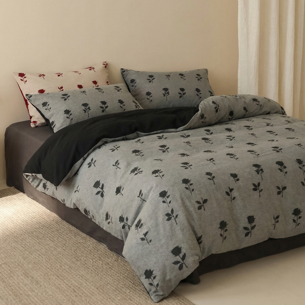Nadia Floral Jacquard Bedding Set