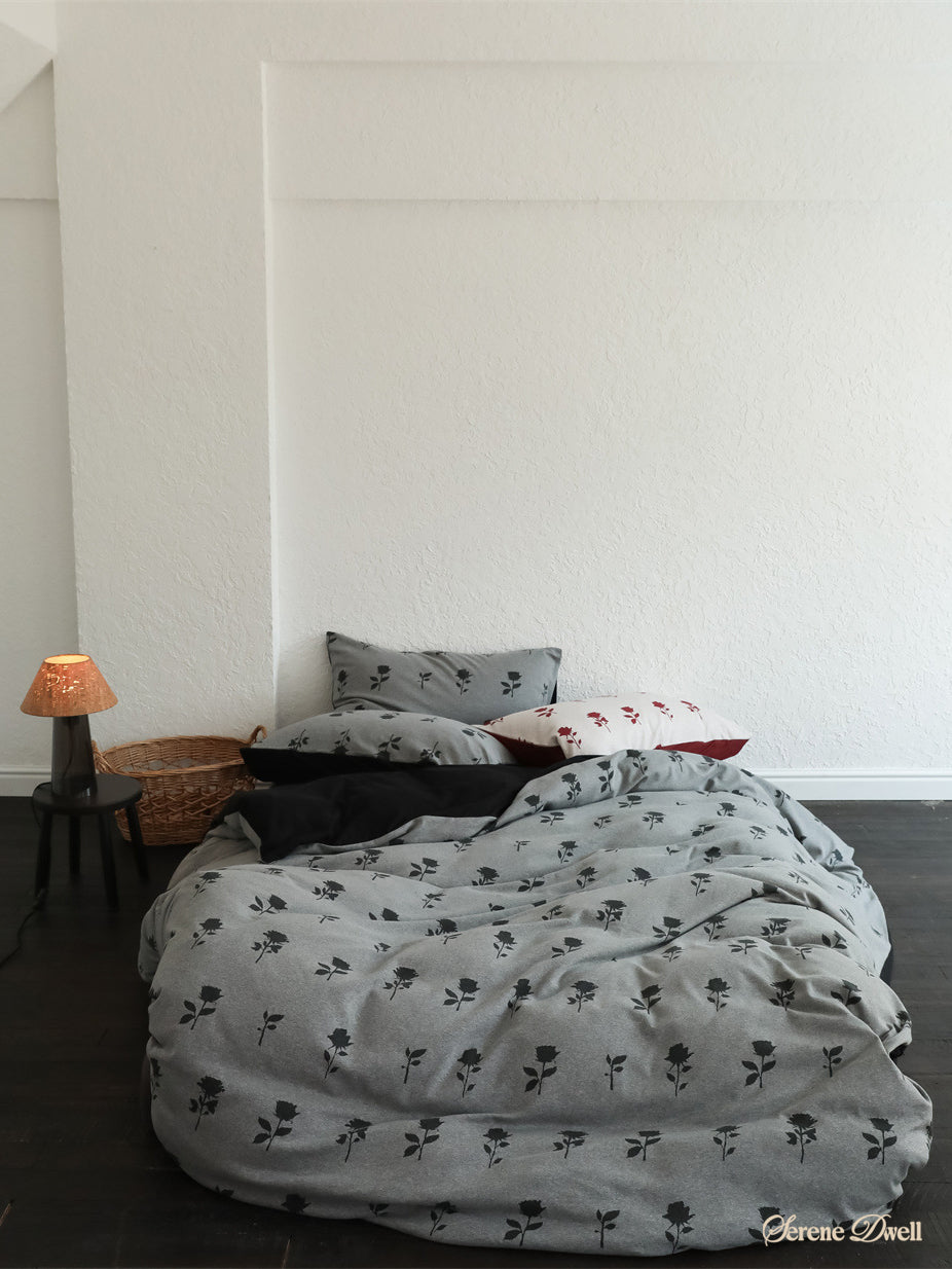 Nadia Floral Jacquard Bedding Set