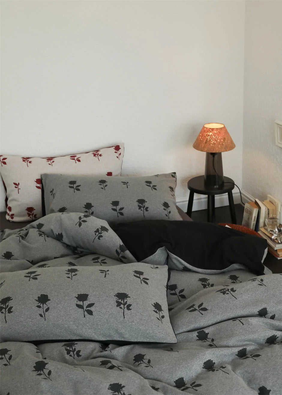 Nadia Floral Jacquard Bedding Set