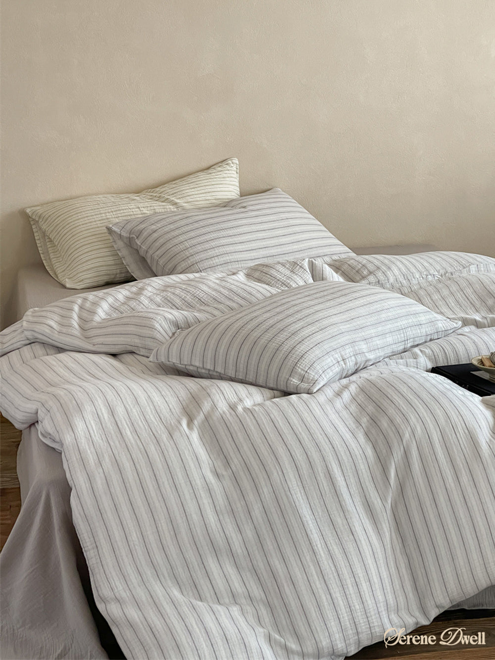 Laurel Striped Pastel Bedding Set