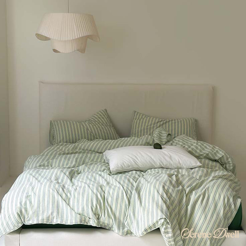 Refreshing Stripe Bedding Set