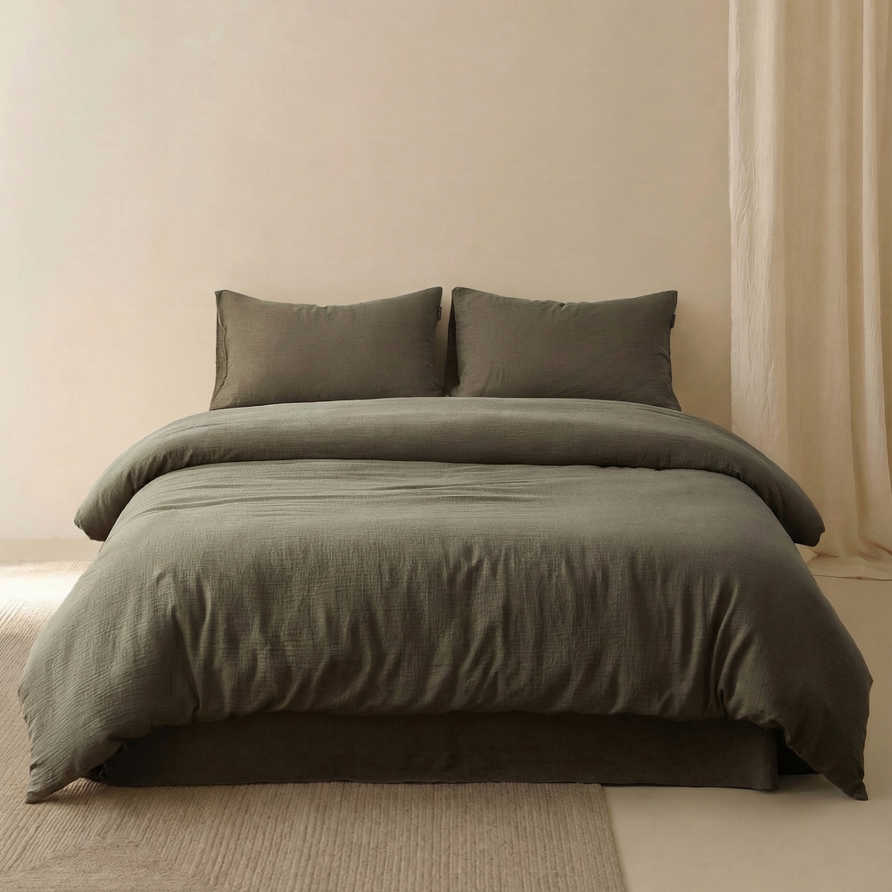 Mira Retro Double Gauze Bedding Set