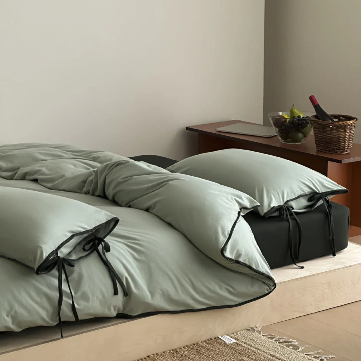 Brianna Knitted Cotton Bedding Set