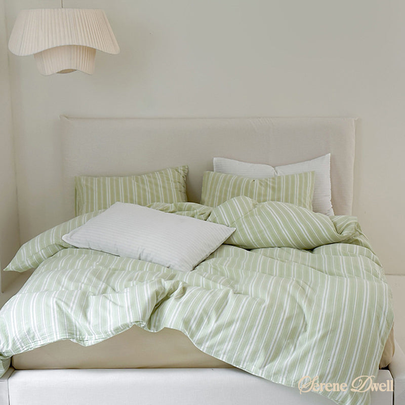 Refreshing Stripe Bedding Set