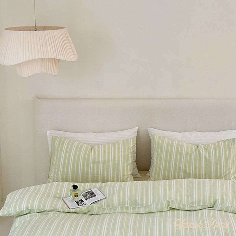 Refreshing Stripe Bedding Set