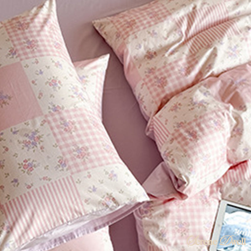 Poppy Patchwork Floral Bedding Set