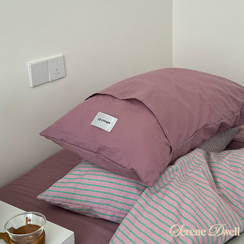 James Striped Bedding Set