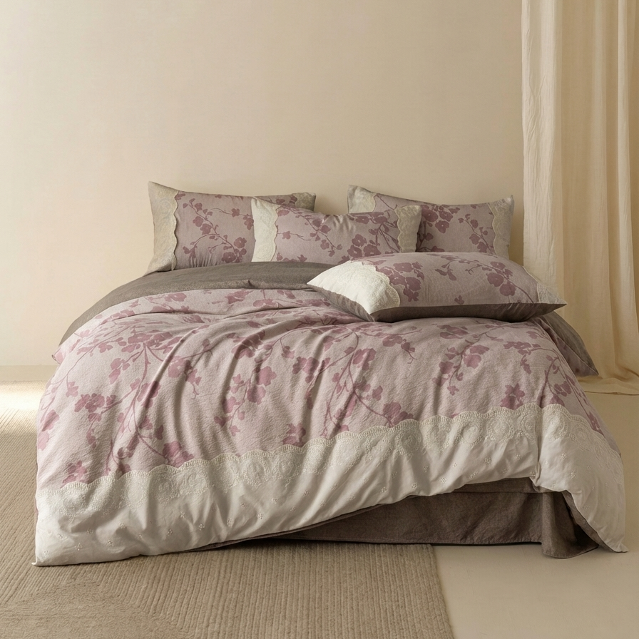 Elowen Plant Floral Bedding Set