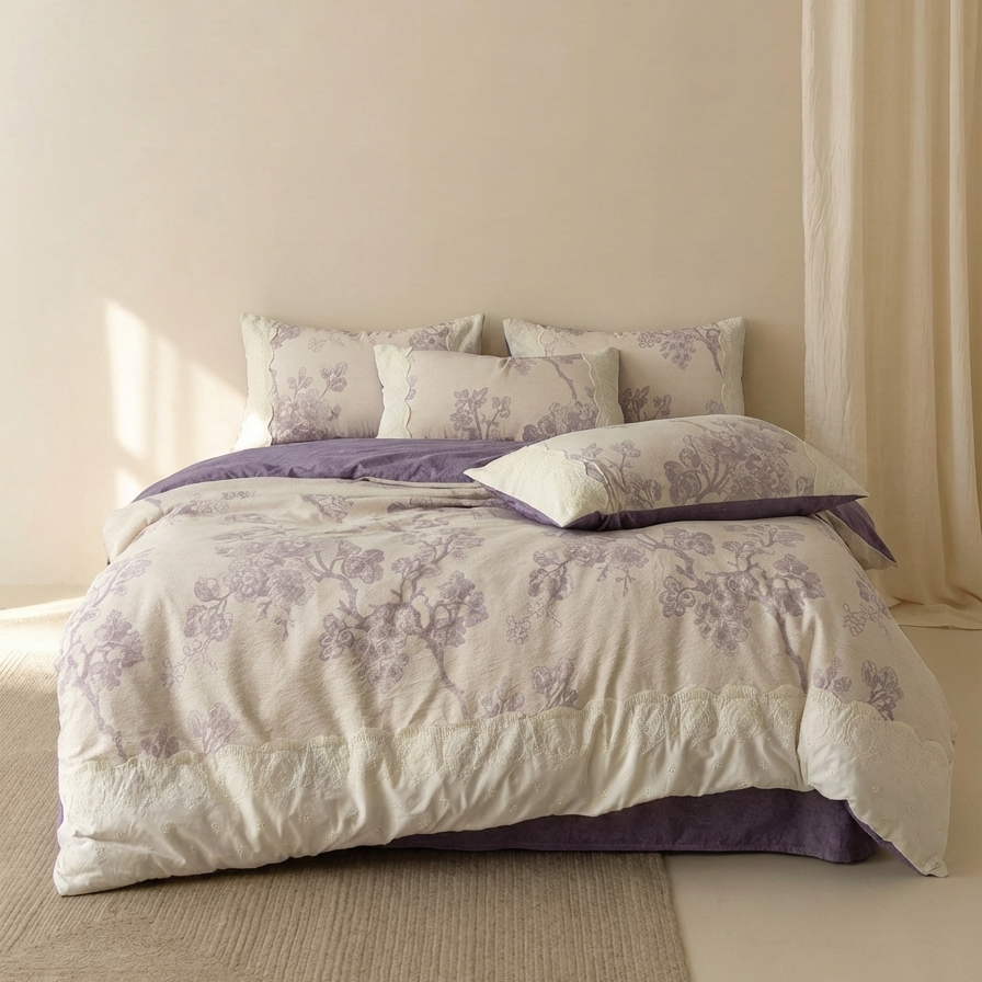 Elowen Plant Floral Bedding Set