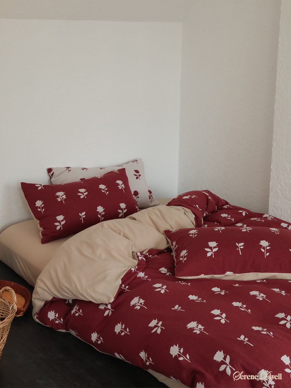 Nadia Floral Jacquard Bedding Set