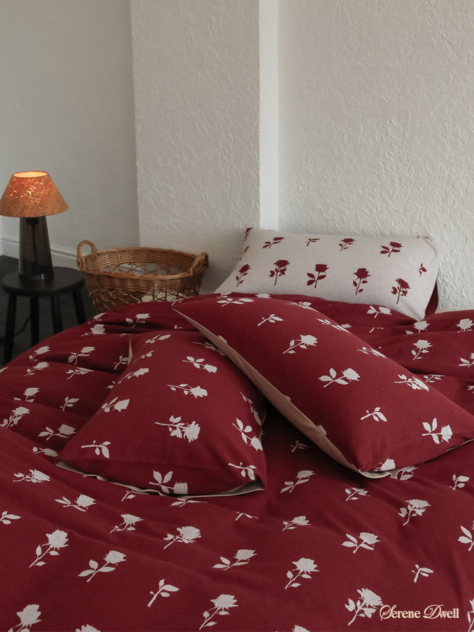 Nadia Floral Jacquard Bedding Set